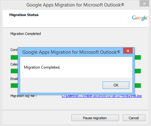 google app migration tool for mac